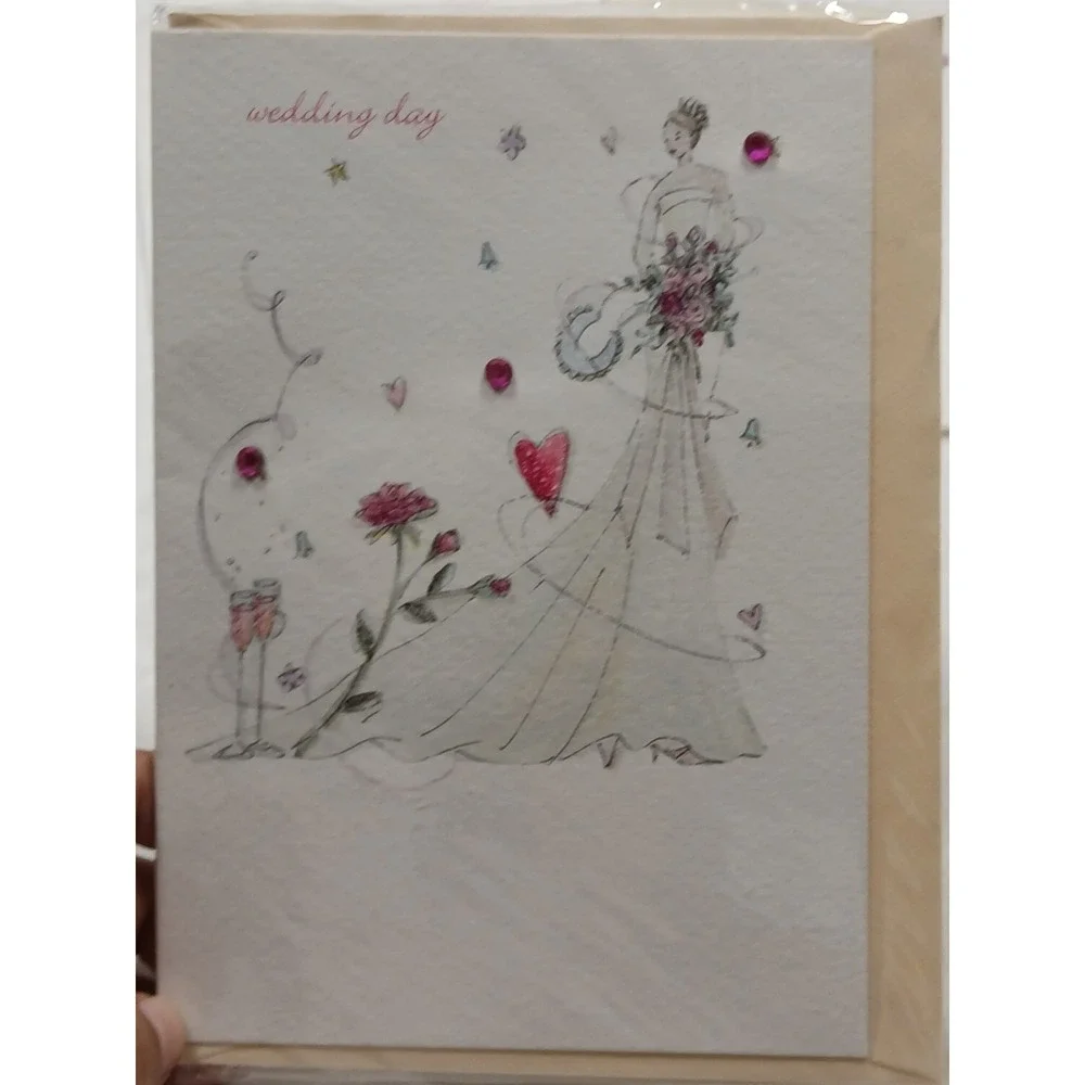 Lot 3 Sets Of New Designer Wedding Greeting  Cards